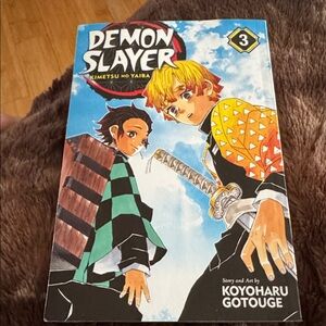 Demon Slayer: Kimetsu no Yaiba Vol. 3 Manga Koyoharu Gotouge, English